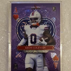 Keon Coleman Football Trading Card